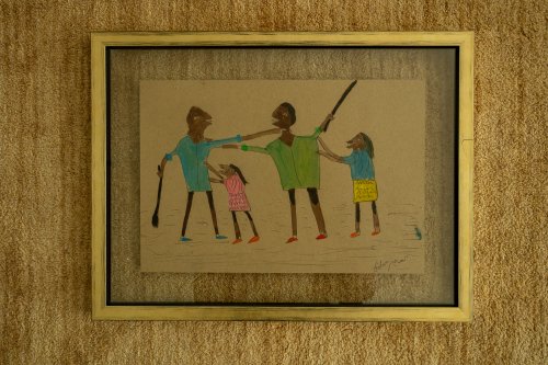 Scene au Douar - Scene in the Village
