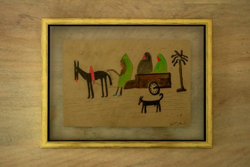 Scene au Douar - Scene in the Village